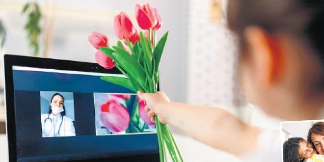 Sanal alışverişe anne dopingi