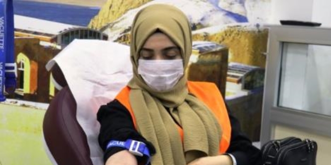Ağrılıların kan bağışı duyarlılığı hastalara umut oluyor
