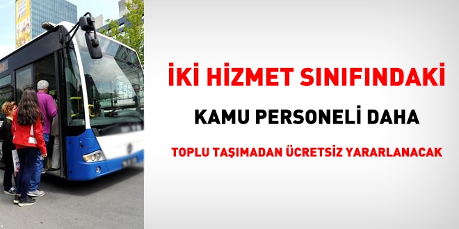 Jandarma personeli de toplu taşımadan ücretsiz yararlanacak