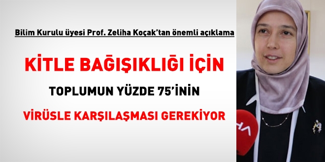 Bilim Kurulu yesi: A gelitirilemezse gelecek sene de virsle karlaabiliriz