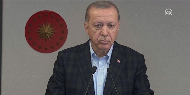 Erdoğan: Sizden özellikle özür diliyorum, gelin sabredelim