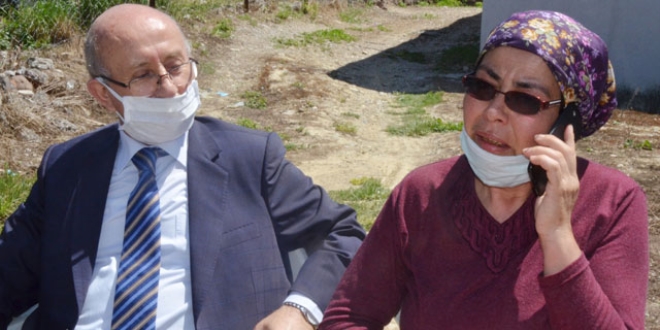 2 ayda tüm ailesini kaybeden anneyi duygulandıran ziyaret