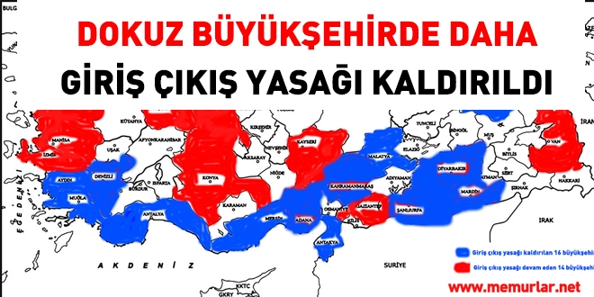 Erdoğan açıkladı... 9 büyükşehir için daha giriş çıkış yasağı kaldırıldı