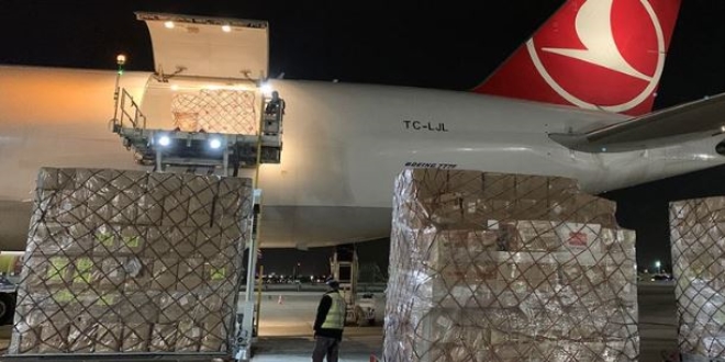 Türkiye'den Filistin'e tıbbi malzeme yardımı