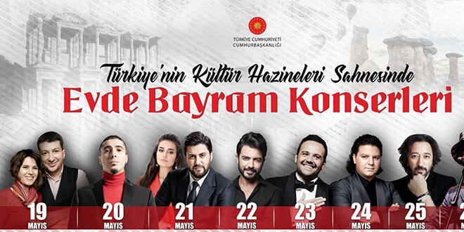 Cumhurbaşkanlığı'ndan 'Evde Bayram Konserleri'