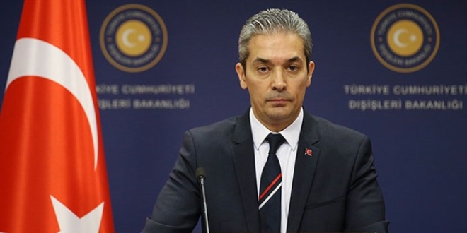 Aksoy'dan Doğu Akdeniz konusunda ortak bildiri yayınlayan 6 ülkeye tepki