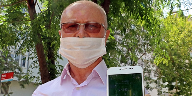 50 bin TL kredi çekti, hesabındaki parayı görünce şoke oldu