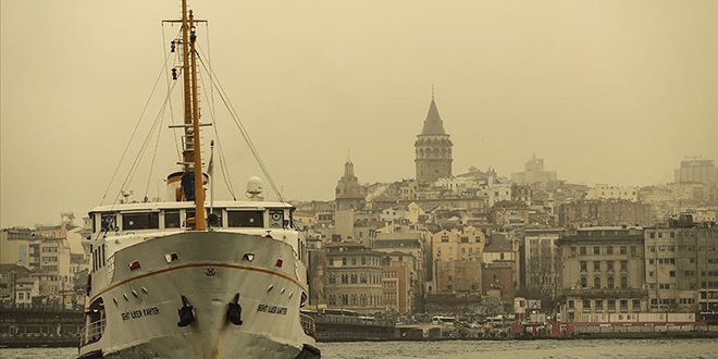 Türkiye hafta sonuna kadar çöl tozu etkisinde kalacak