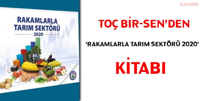 'Rakamlarla Tarım Sektörü' 2020 kitabı