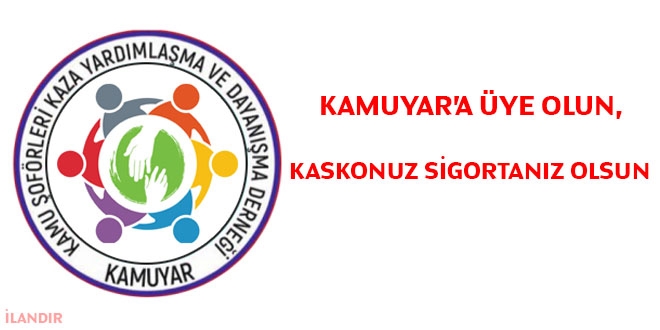 Kamuyar'a üye olun, kaskonuz sigortanız olsun