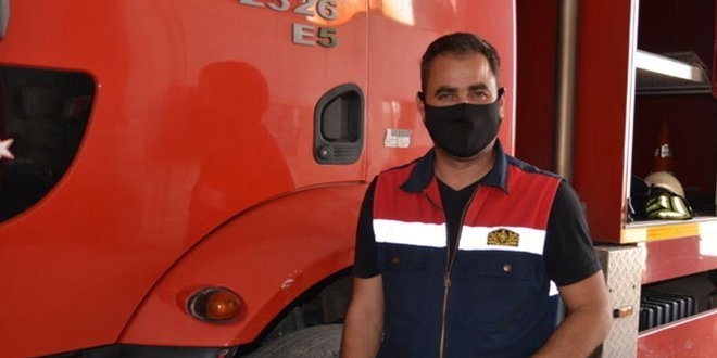 Koronavirüsü yenen itfaiye eri, ikinci kez plazma bağışçısı oldu