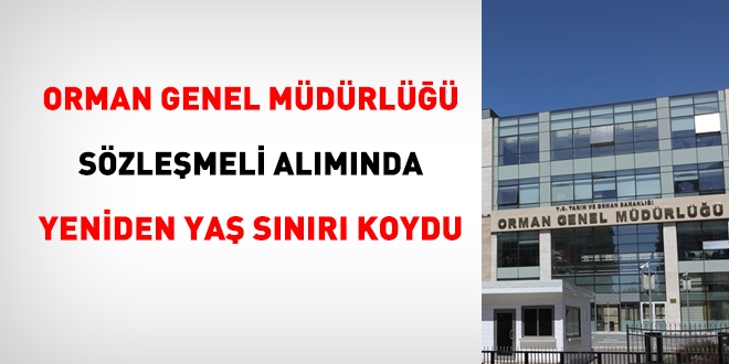 OGM yeniden yaş sınır koydu