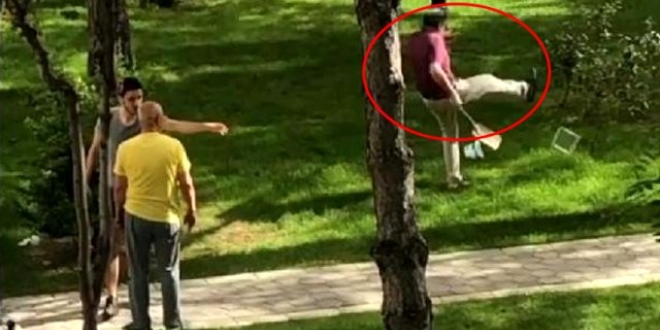 Hayvanlara mama bırakan adamın üzerine yürüyen saldırgan özür diledi