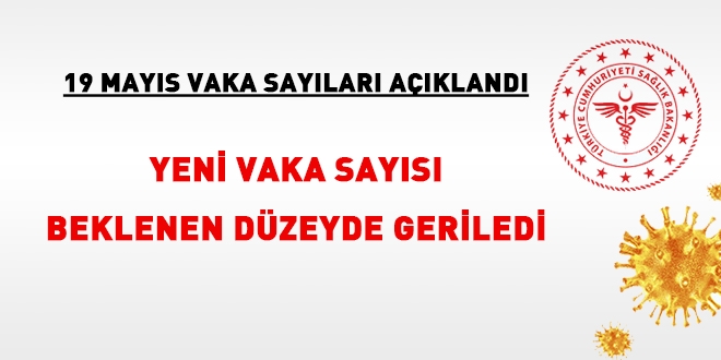 Yeni vaka sayısında beklenen düzeyde bir azalma var