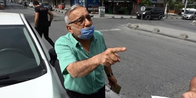 Sultangazi'de sürücü polis memurunun üzerine yürüdü