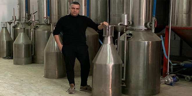 Berdan Mardini'nin gül yağı ve gül suyu fabrikası hizmete girdi