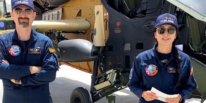 ATAK kokpitinden özel uçuşta canlı yayın