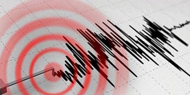 Denizlide 5,6 byklnde deprem meydana geldi
