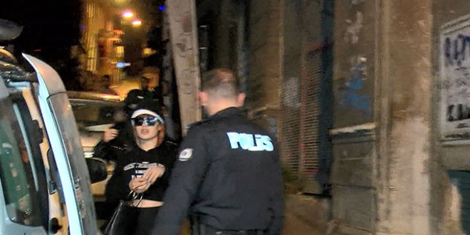 Beyoğlu'nda kadın ve erkeklerin eğlencesi kanlı bitti