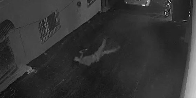 H�rs�zl�k yapmak isterken ���nc� kattan d���p �ld�