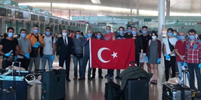 Korona mağduru 15 Türk denizci karantinanın ardından dönüyor