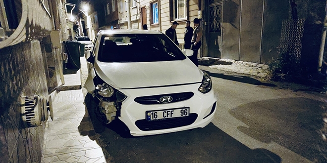 Bekçileri ezerek kaçmaya çalıştı