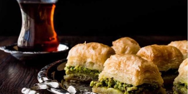 1 dilim baklava için 10 dakika koşmak gerek