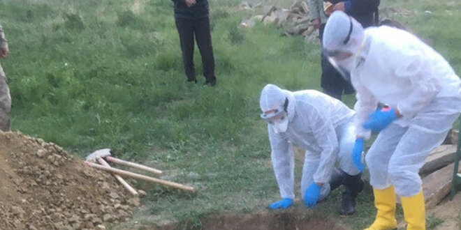 Gizli taziye çadırı kurmuşlardı, karantina altında bir kişi öldü