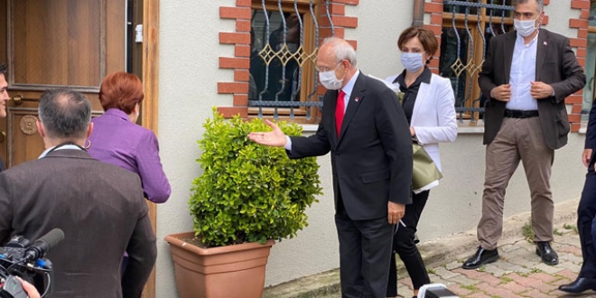 Kılıçdaroğlu ve İmamoğlu'ndan Akşener'e bayram ziyareti