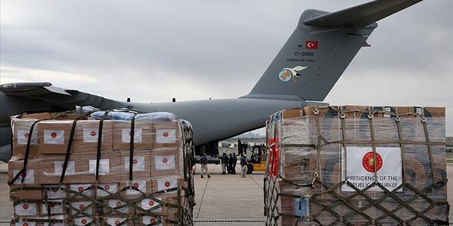 Türkiye'den bir ülkeye daha Tıbbi malzeme yardımı