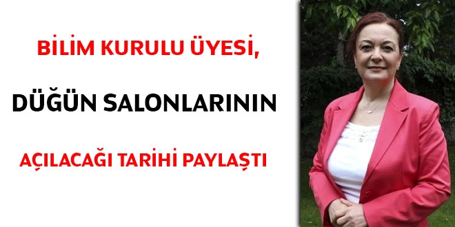 Bilim Kurulu yesi, dn salonlarnn alaca tarihi paylat