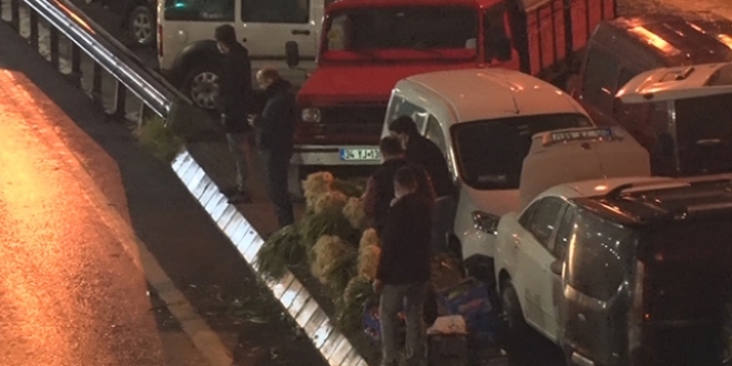 Bayrampaşa Sebze ve Meyve Hali'nde yoğunluk başladı