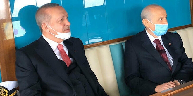 Erdoğan ve Bahçeli'den aylar sonra ilk kare