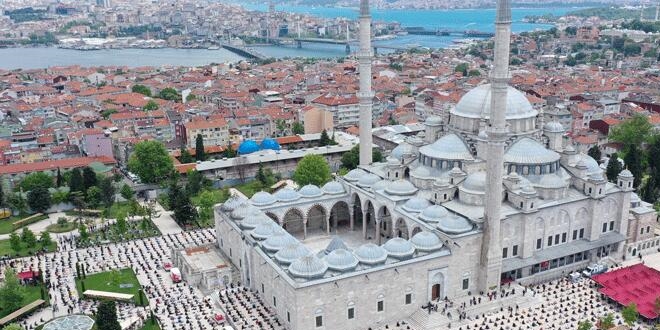 74 g�n sonra ilk cuma namaz�