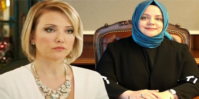 Bakan Sel�uk'tan kre�lerin a��lmas�na tepki g�steren Berna La�in'e yan�t