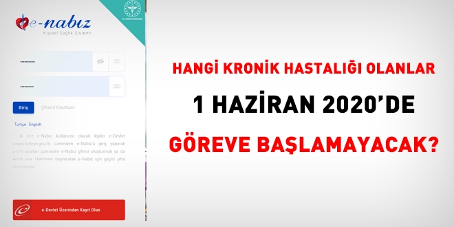 Kronik hastalıklar ve idari izin