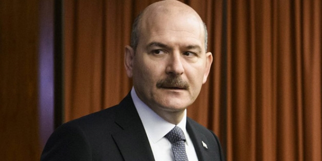 Bakan Soylu'dan şehit polis'in eşine başsağlığı telefonu