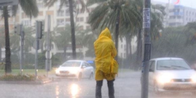Meteorolojiden 5 il için yağış uyarısı