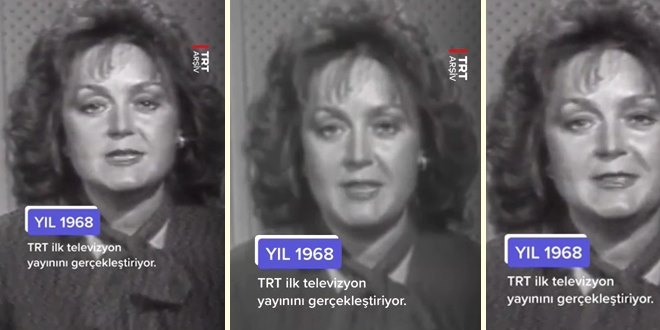 TRT, 1968 yılında yaptığı ilk yayınını TikTok'ta paylaştı