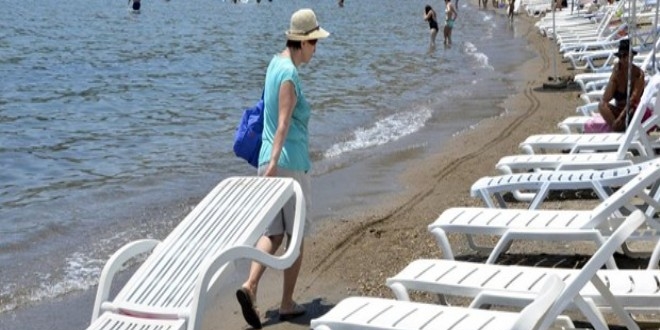 Bodrum'da günlük şezlong fiyatı 1000 lira!