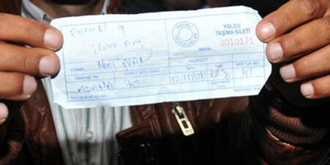 Mayısta en fazla şehirlerarası otobüs biletinin fiyatı arttı