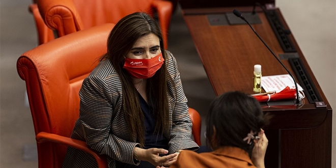 CHP'liler, Meclise Atatürk maskesiyle geldiler, Portakal 'şov' dedi