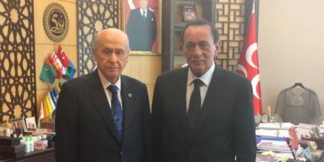 Alaattin Çakıcı, Devlet Bahçeli'yi ziyaret etti