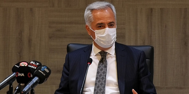 Isparta Valisi, kentteki koronavirüs vaka durumunu açıkladı
