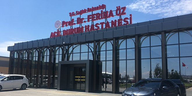 Prof. Dr. Feriha �z Acil Durum  Hastanesi tedaviye ba�lad�