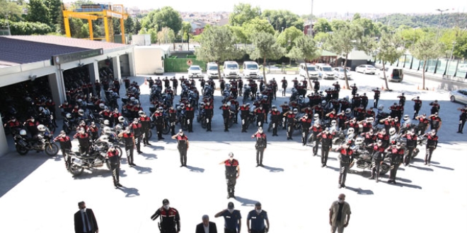 Motosikletli yunus polisine İstanbul'da yeni hizmet binası