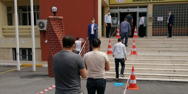Sınavlar ertelenmişti! İlk sınav böyle yapıldı