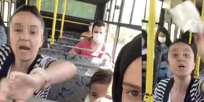 Halk otobüsünde akılalmaz kavga! Bir anda çılgına döndü