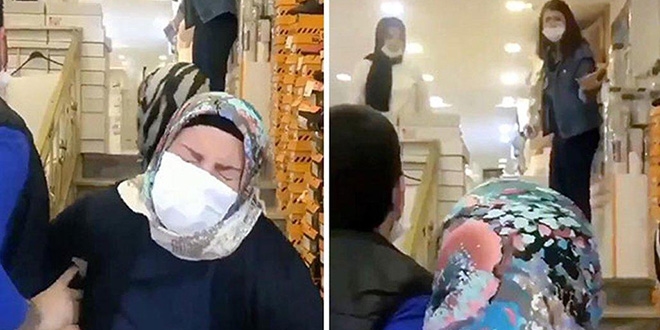 Merdivenden itilen anne, görüntüyü çekenden şikayetçi oldu