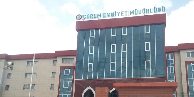 Çorum Emniyet Müdürlüğü'nde koronavirüs alarmı